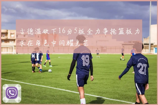 古德温砍下16分5板全力争抢篮板力求在角色中闪耀光芒